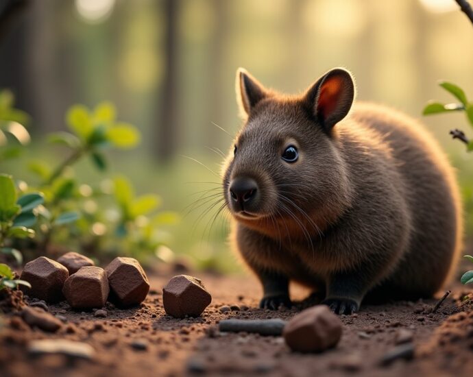Les mystères de la crotte de wombat : comprendre ses spécificités et son rôle essentiel dans l'écosystème