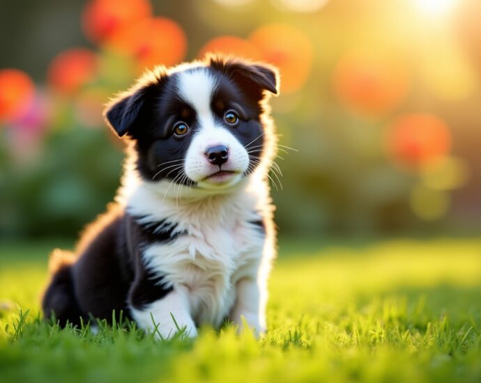 Chiot Border Collie : Les clés pour réussir son éducation dès le départ
