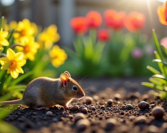 Comment identifier les crottes de mulot dans votre jardin : guide pratique