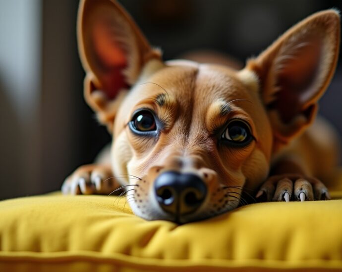 Mon chien vomit du jaune : découvrez les causes fréquentes et les gestes à adopter
