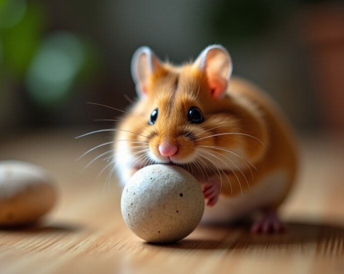 Boule pour hamster : le secret de l'engouement irresistible de nos petits rongeurs pour cet accessoire