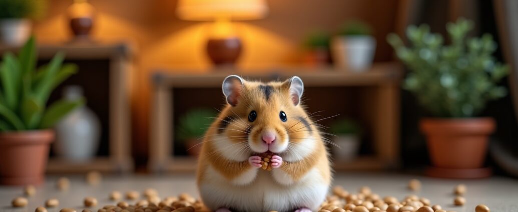 Les joues gonflées des hamsters : le mystère de leurs incroyables réserves alimentaires