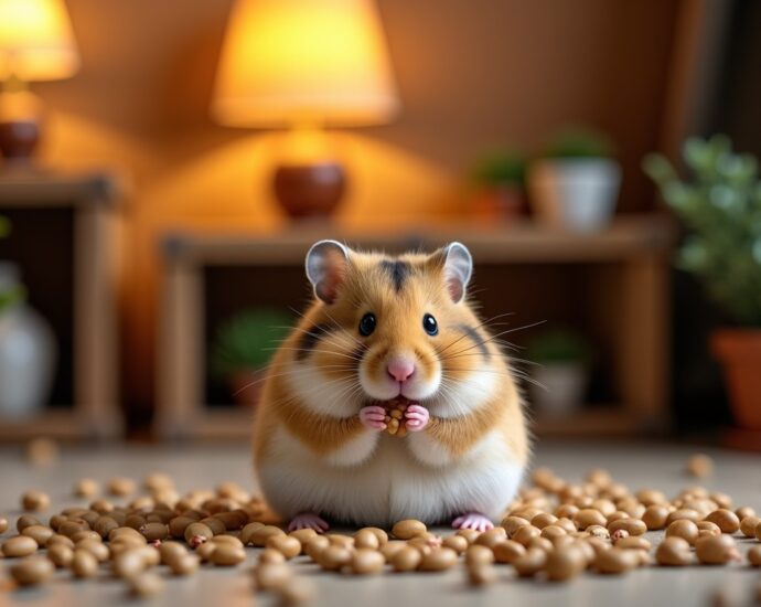 Les joues gonflées des hamsters : le mystère de leurs incroyables réserves alimentaires
