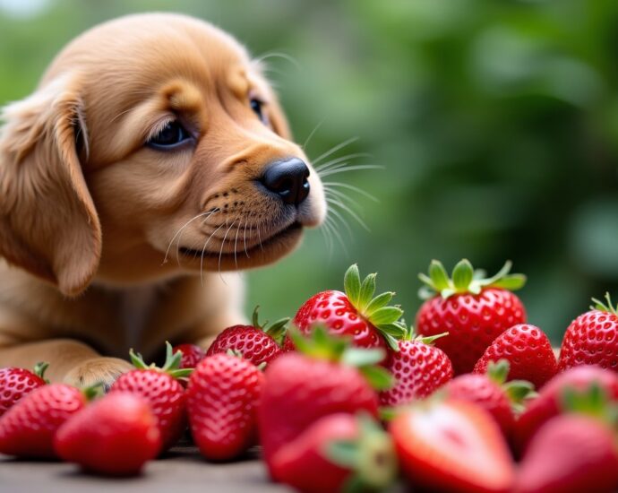 Les fraises et nos chiens : une gourmandise sans risque ?