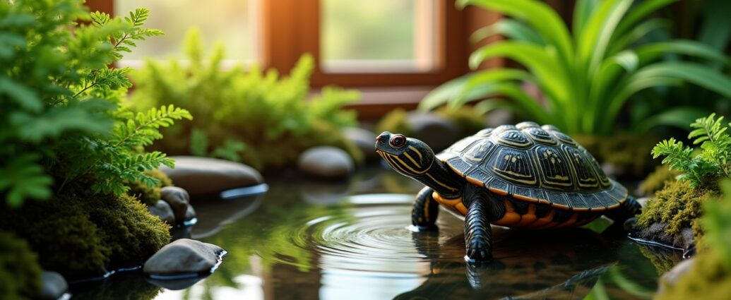 Terrarium pour tortue : guide pour aménager un habitat naturel et accueillant pour votre reptile