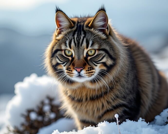 Manul ou chat des steppes : découvrez les traits fascinants et secrets de ce félin sauvage unique